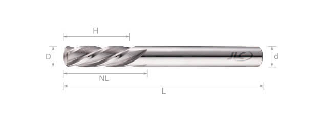 鎢鋼螺旋機械絞刀(標準型)