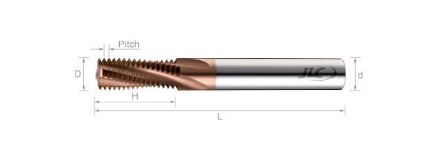 鎢鋼螺旋銑牙刀-ISO-特殊規格(內牙)