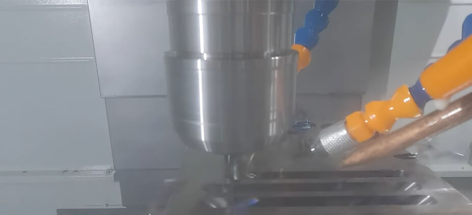 APET Bullet-Shaped Generic End Mill for S45C Machining