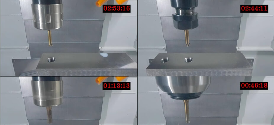 Demo of JF Series Carbide Thread Milling Tools