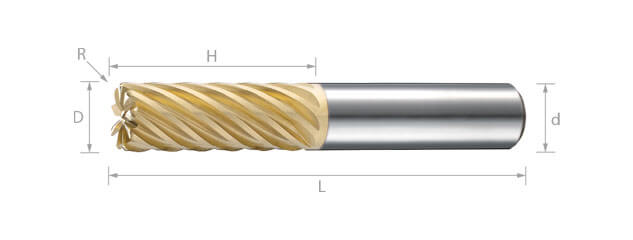 AP9-718镍基合金专用圆鼻铣刀 AP9-718镍基合金专用圆鼻铣刀
